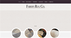 Desktop Screenshot of faberrug.com